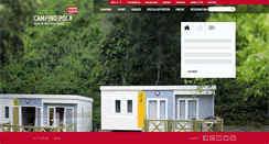 Desktop Screenshot of campingpola.es